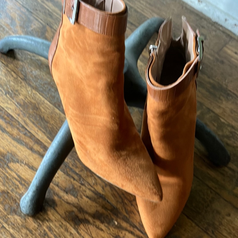 Rust ankle boots - Picture 1 of 4